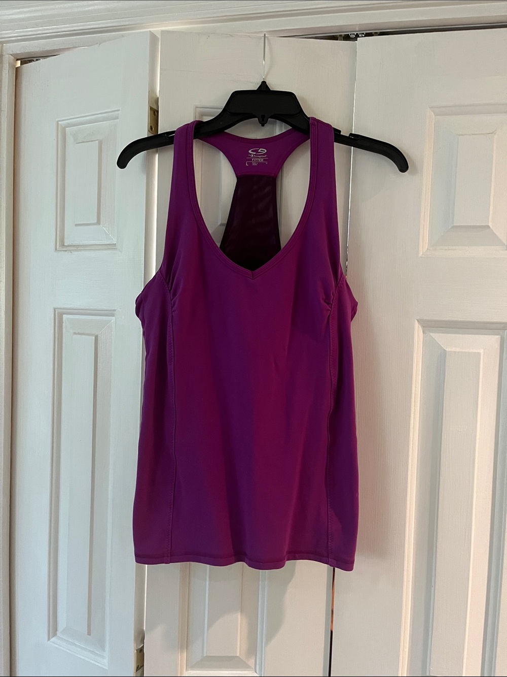 Champion 💜 Purple Racerback Athletic Tank Top
